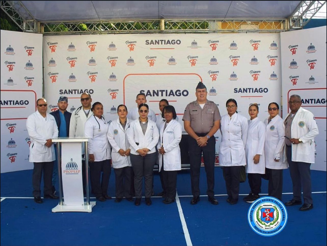 HOSGEDOPOL realiza operativo médico en el sector Cienfuegos, Santiago