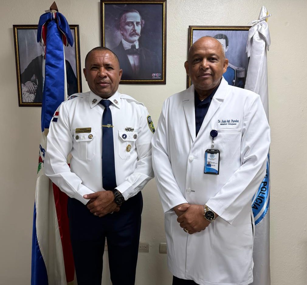Subdirector general P.N. realiza visita institucional al HOSGEDOPOL